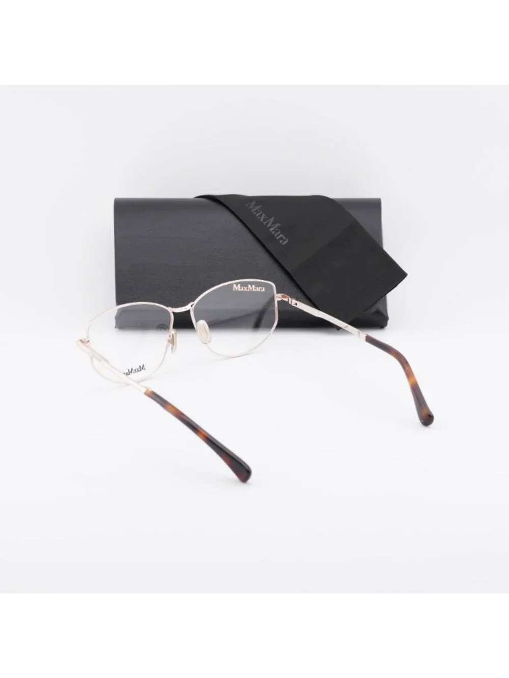 Max Mara MM5153 028 Oval Eyeglasses 55mm - Gold